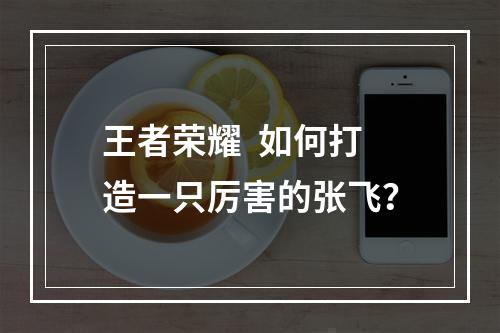 王者荣耀  如何打造一只厉害的张飞？