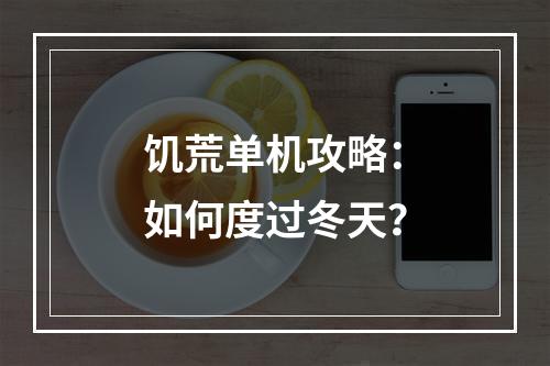 饥荒单机攻略：如何度过冬天？