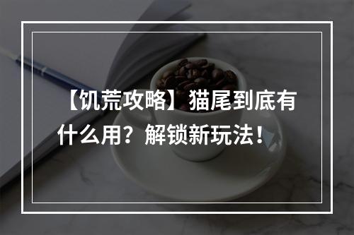 【饥荒攻略】猫尾到底有什么用？解锁新玩法！