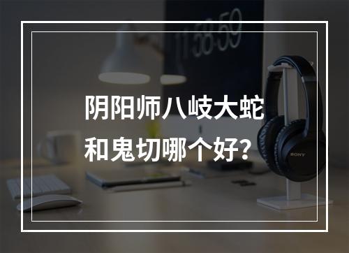 阴阳师八岐大蛇和鬼切哪个好？