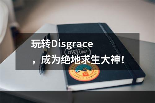 玩转Disgrace，成为绝地求生大神！