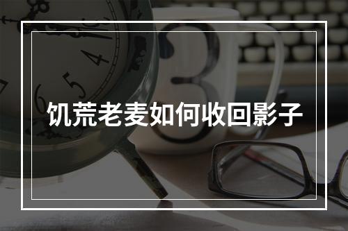 饥荒老麦如何收回影子