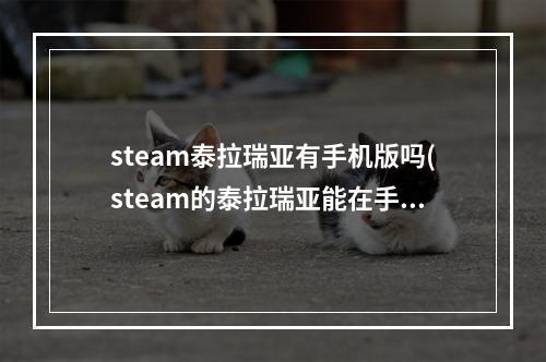 steam泰拉瑞亚有手机版吗(steam的泰拉瑞亚能在手机玩吗)