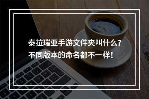 泰拉瑞亚手游文件夹叫什么？不同版本的命名都不一样！