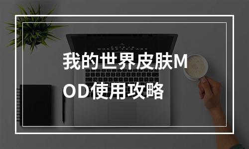 我的世界皮肤MOD使用攻略