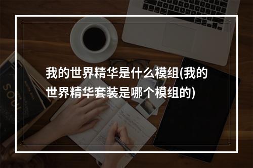 我的世界精华是什么模组(我的世界精华套装是哪个模组的)