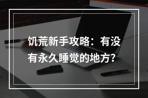 饥荒新手攻略：有没有永久睡觉的地方？