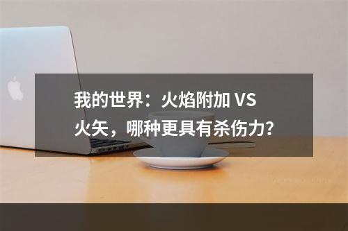 我的世界：火焰附加 VS 火矢，哪种更具有杀伤力？