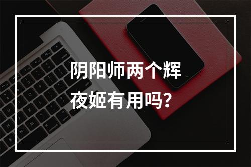 阴阳师两个辉夜姬有用吗？