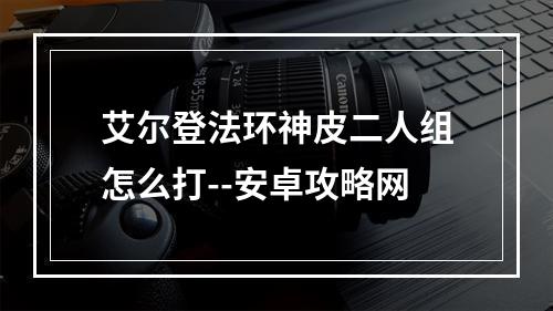 艾尔登法环神皮二人组怎么打--安卓攻略网