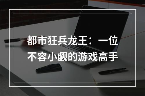 都市狂兵龙王：一位不容小觑的游戏高手