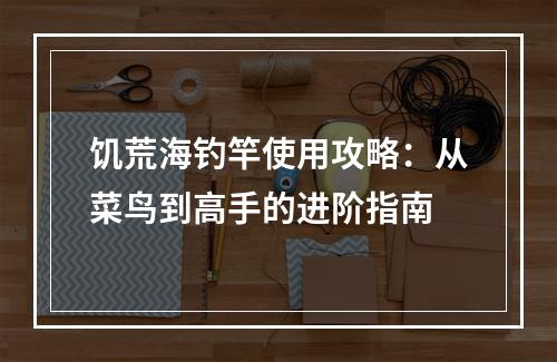 饥荒海钓竿使用攻略：从菜鸟到高手的进阶指南