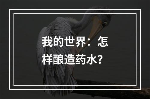 我的世界：怎样酿造药水？