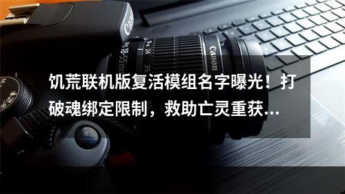 饥荒联机版复活模组名字曝光！打破魂绑定限制，救助亡灵重获自由！