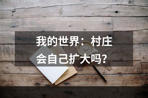 我的世界：村庄会自己扩大吗？