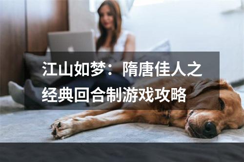 江山如梦：隋唐佳人之经典回合制游戏攻略