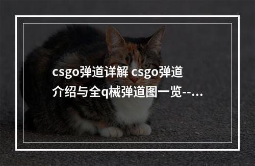 csgo弹道详解 csgo弹道介绍与全q械弹道图一览--安卓攻略网