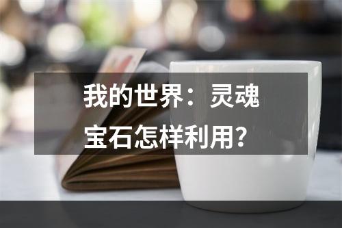 我的世界：灵魂宝石怎样利用？