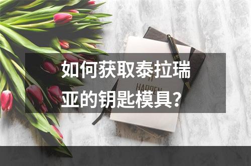 如何获取泰拉瑞亚的钥匙模具？