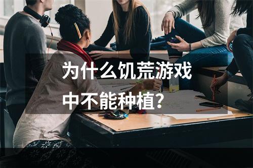 为什么饥荒游戏中不能种植？