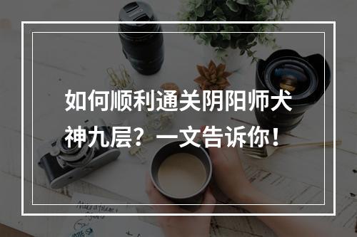 如何顺利通关阴阳师犬神九层？一文告诉你！