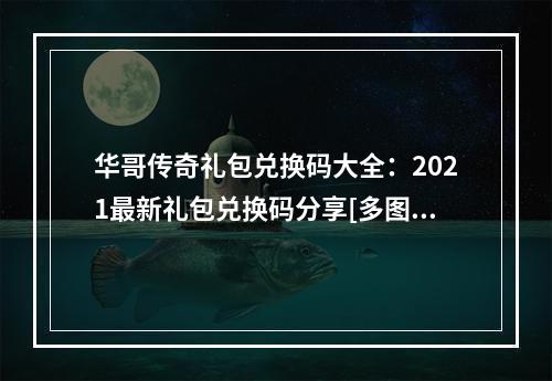 华哥传奇礼包兑换码大全：2021最新礼包兑换码分享[多图]--安卓攻略网