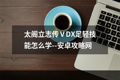 太阁立志传ⅤDX足轻技能怎么学--安卓攻略网