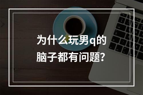 为什么玩男q的脑子都有问题？