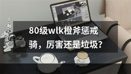 80级wlk橙斧惩戒骑，厉害还是垃圾？