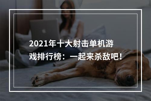 2021年十大射击单机游戏排行榜：一起来杀敌吧！