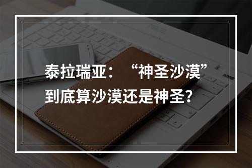 泰拉瑞亚：“神圣沙漠”到底算沙漠还是神圣？