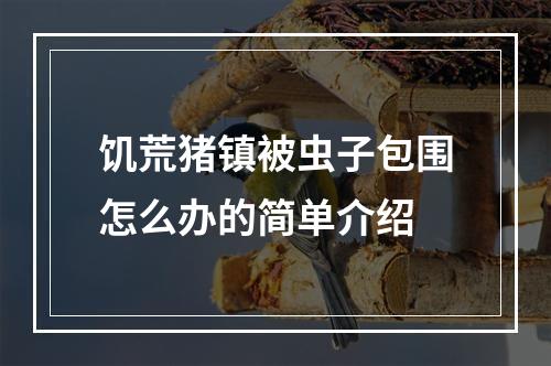 饥荒猪镇被虫子包围怎么办的简单介绍