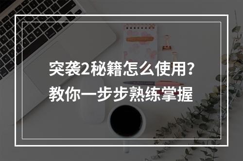 突袭2秘籍怎么使用？教你一步步熟练掌握