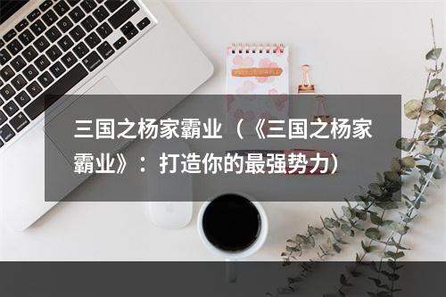 三国之杨家霸业（《三国之杨家霸业》：打造你的最强势力）