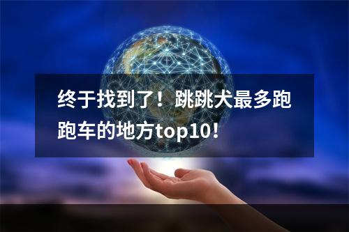 终于找到了！跳跳犬最多跑跑车的地方top10！