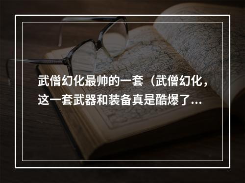 武僧幻化最帅的一套（武僧幻化，这一套武器和装备真是酷爆了！）