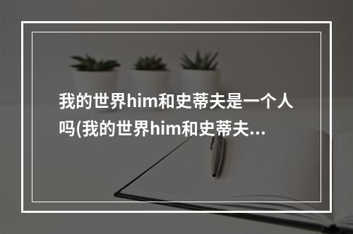 我的世界him和史蒂夫是一个人吗(我的世界him和史蒂夫是一个人吗图片)