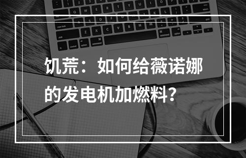 饥荒：如何给薇诺娜的发电机加燃料？