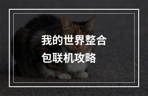 我的世界整合包联机攻略