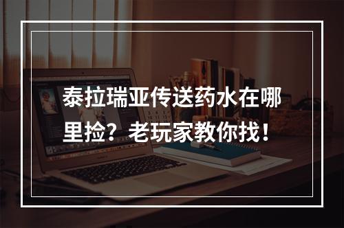 泰拉瑞亚传送药水在哪里捡？老玩家教你找！