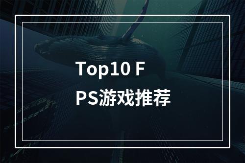 Top10 FPS游戏推荐