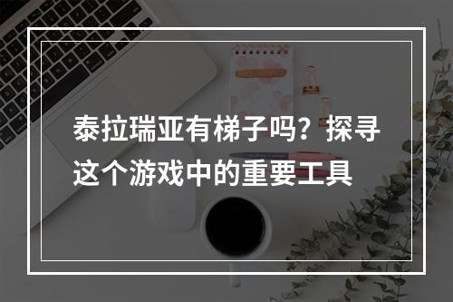 泰拉瑞亚有梯子吗？探寻这个游戏中的重要工具