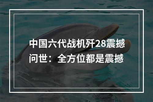 中国六代战机歼28震撼问世：全方位都是震撼