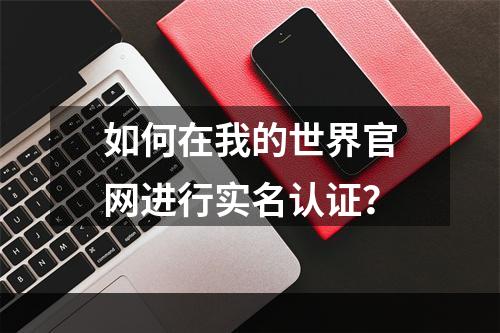 如何在我的世界官网进行实名认证？