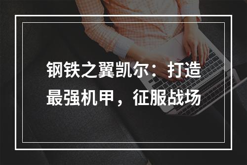 钢铁之翼凯尔：打造最强机甲，征服战场