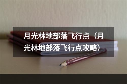 月光林地部落飞行点（月光林地部落飞行点攻略）