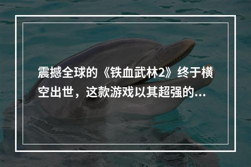 震撼全球的《铁血武林2》终于横空出世，这款游戏以其超强的画面表现和流畅的战斗体验赢得了无数玩家的青睐