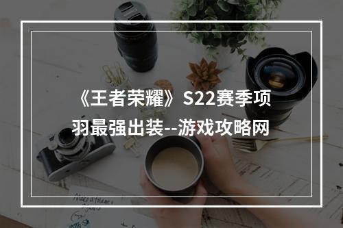 《王者荣耀》S22赛季项羽最强出装--游戏攻略网