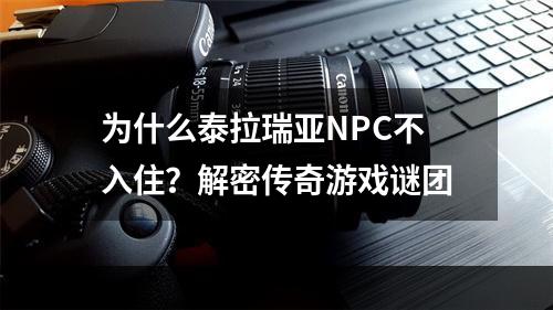 为什么泰拉瑞亚NPC不入住？解密传奇游戏谜团