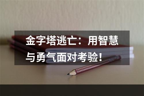 金字塔逃亡：用智慧与勇气面对考验！